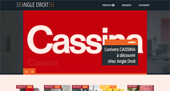 Desktop Screenshot of angledroit.fr