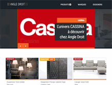 Tablet Screenshot of angledroit.fr